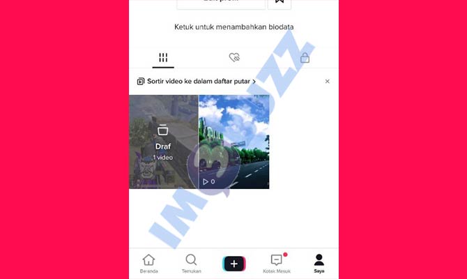 Selesai Menghapus Video TikTok Yang Sudah di Posting