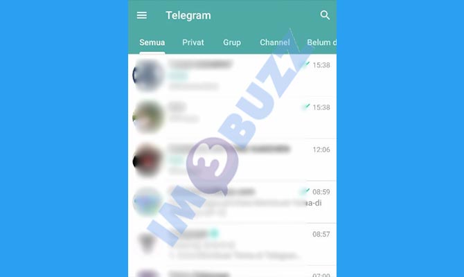 1. Buka Telegram Untuk Melaporkan Akun