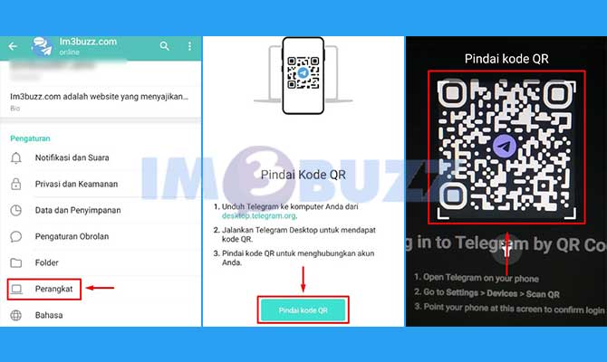 Cara Login Telegram Web dengan QR Code