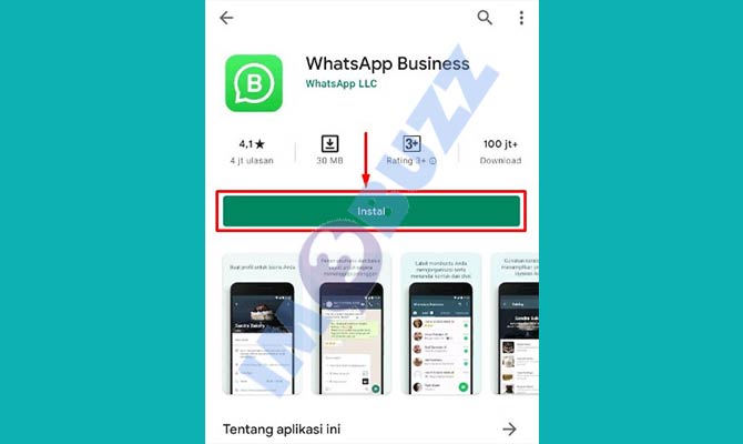 1. Download Dan Install WA Business