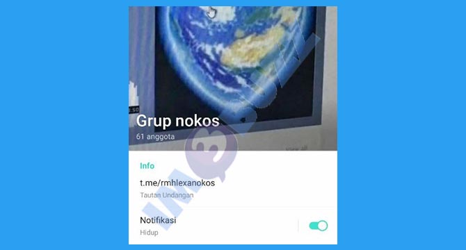 1. Mendapatkan Nokos Melalui Grup Telegram