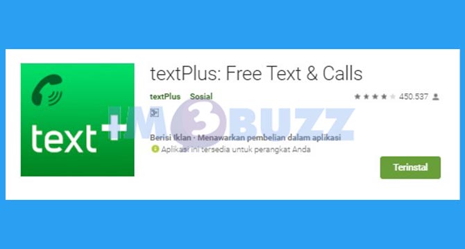 1. TextPlus Aplikasi Untuk Membuat Nokos