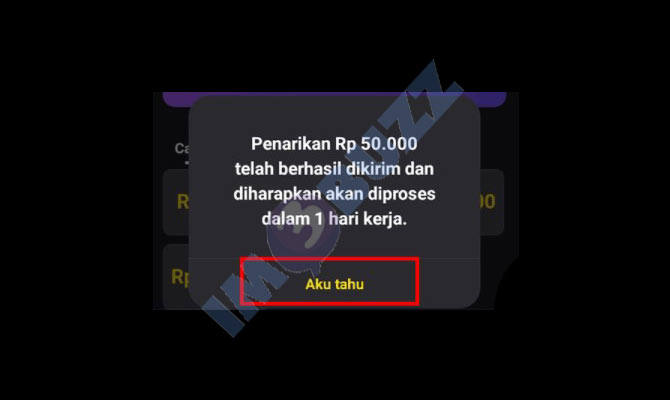 10. Selesai Mengubah Koin Menjadi Rupiah