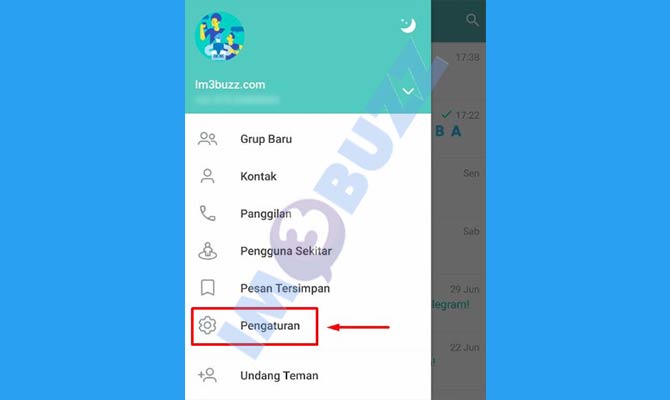 2. Buka Menu Pengaturan