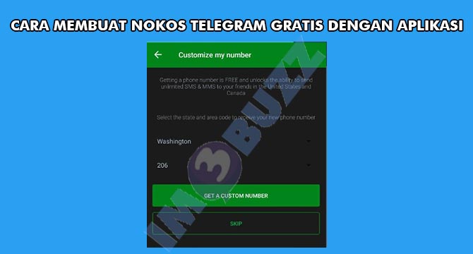 2. Cara Buat Nomor Kosong Telegram Dengan Aplikasi