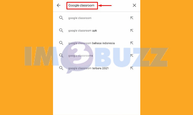 2. Ketik Google Classroom