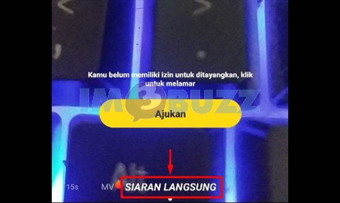 4. Melakukan Live Di Snack Video