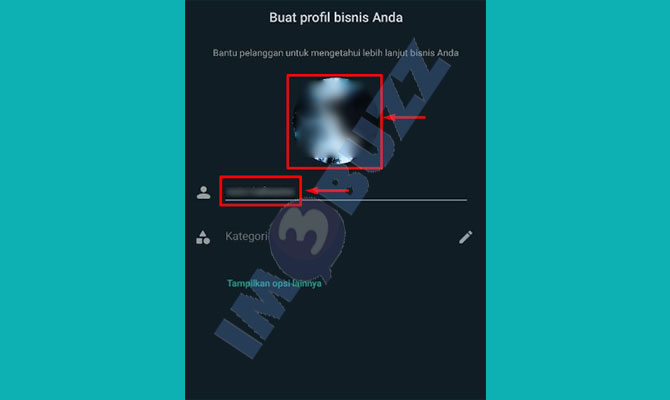 8. Buat Profil WA Business