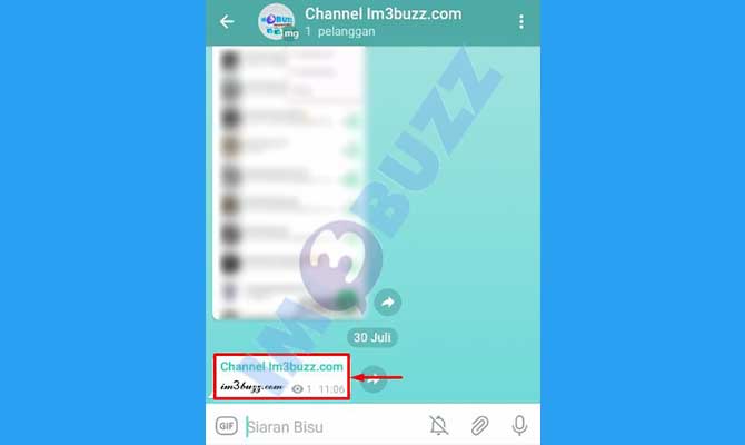 8. Selesai Menggunakan Font Cuping di Telegram