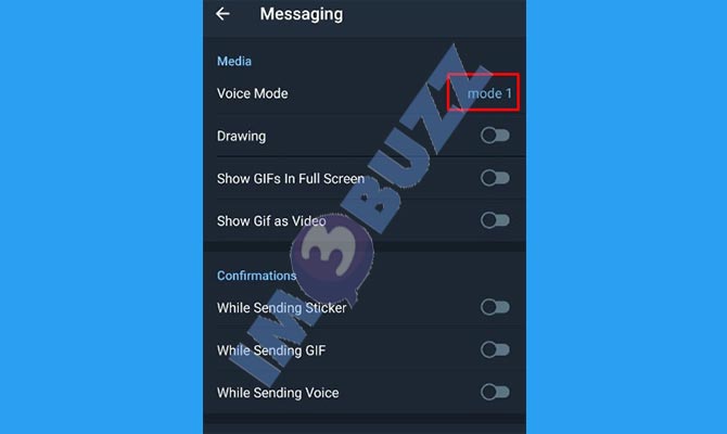 8. Selesai Mengubah Suara Telepon di Telegram