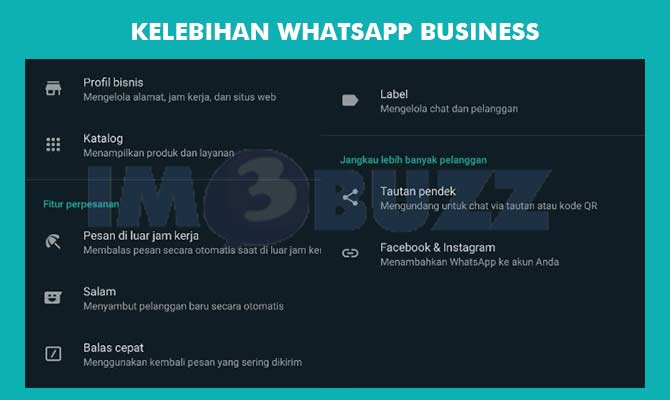 Kelebihan Whatsapp Business