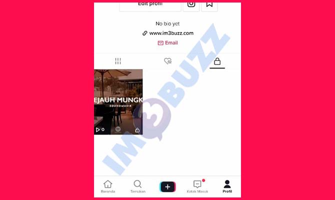 1. Buka Aplikasi TikTok Untuk Cepetin Video Orang Lain