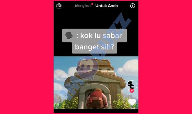 1. Buka TikTok Untuk Masuk Ke Akun TikTok Lama Dengan Nama Pengguna