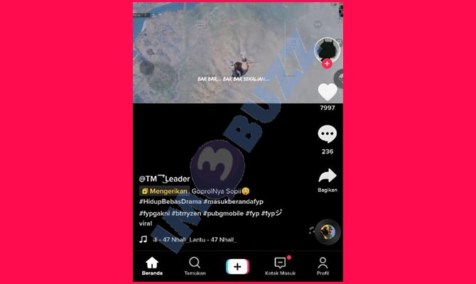 1. Buka TikTok Untuk Melihat Live