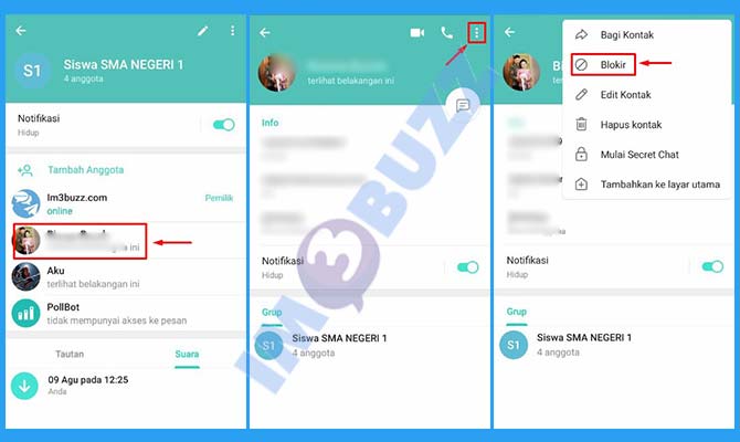 1. Cara Memblokir Anggota Grup Telegram