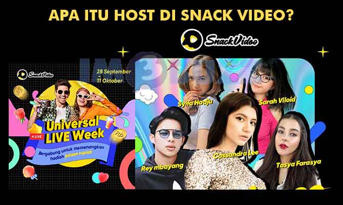 2. Apa Itu Host Snack Video