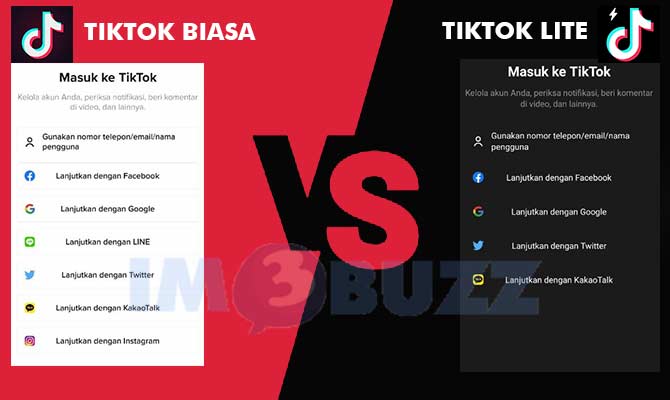 2. Pendaftaran dan Login TikTok Lite