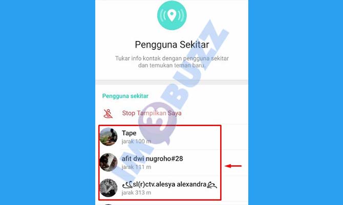 4. Cari Teman Baru di Sekitar