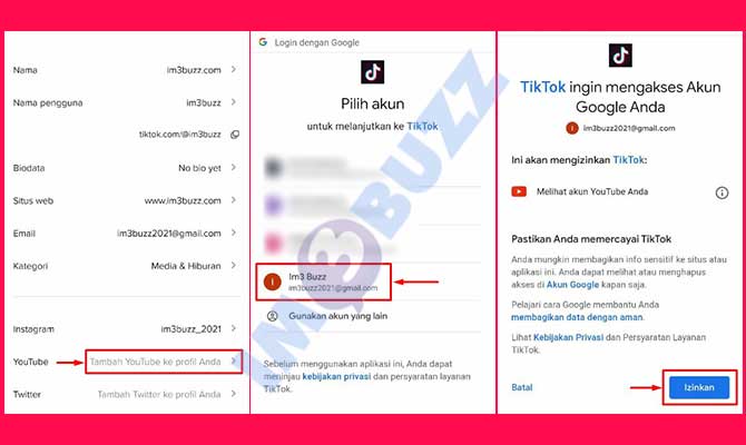 4. Menambahkan Link Youtube di Bio TikTok