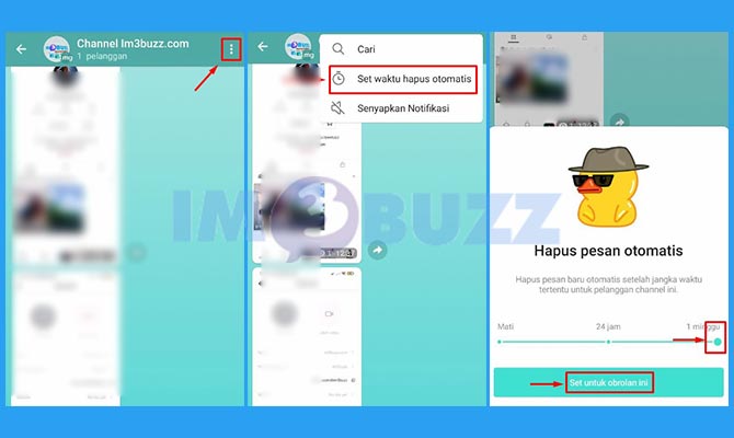 4. Hapus Semua Pesan di Channel Telegram