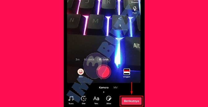 6. Proses Mengedit Video Slide di TikTok