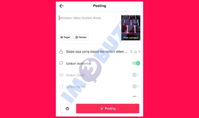 7. Selesai Mempercepat Video di TikTok