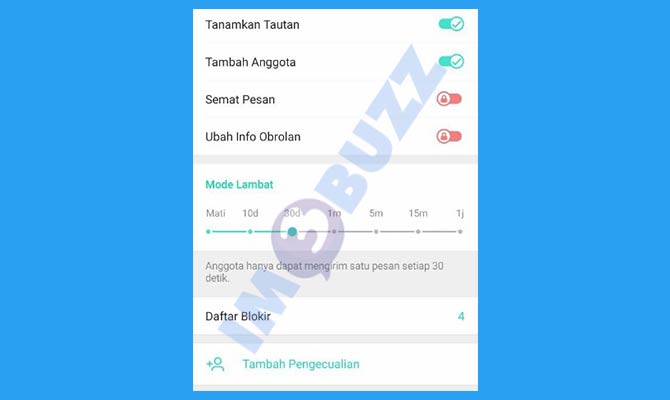 8. Selesai Mengaktifkan Mode Lambat