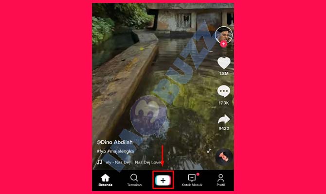 Buat Video Baru Untuk Bikin Sound di TikTok