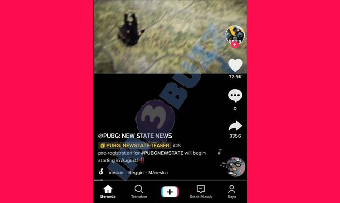 Buka Aplikasi TikTok Untuk Menyimpan Video Yang di Privasi