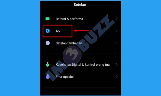 Buka Pengaturan Aplikasi Telegram