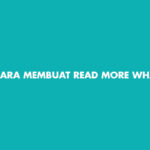 Cara Membuat Read More Whatsapp