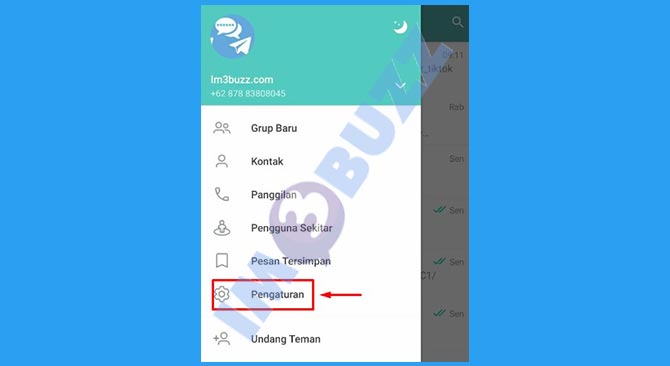 Pilih Opsi Pengaturan Obrolan Telegram Untuk Ganti Background Chat Dengan Foto Sendiri