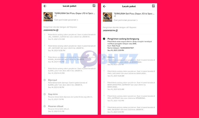 Cara Melihat Status Pesanan di TikTok