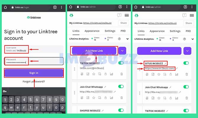 Cara Membuat Linktree Situs