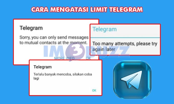 Cara Mengatasi Limit Telegram di PC dan HP