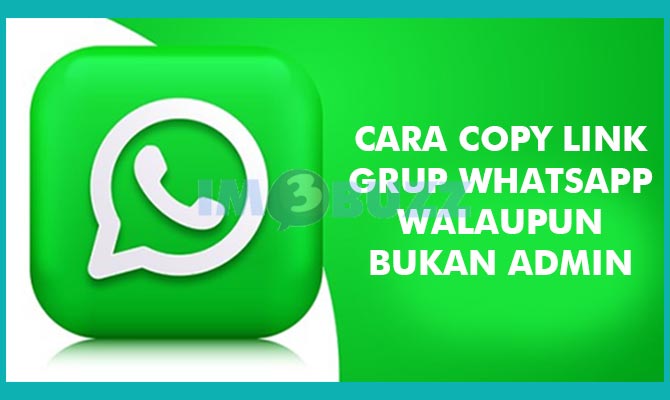 Cara Menyalin Link Grup WA Walaupun Bukan Admin