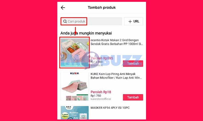 Cari Produk Afiliasi di TikTok