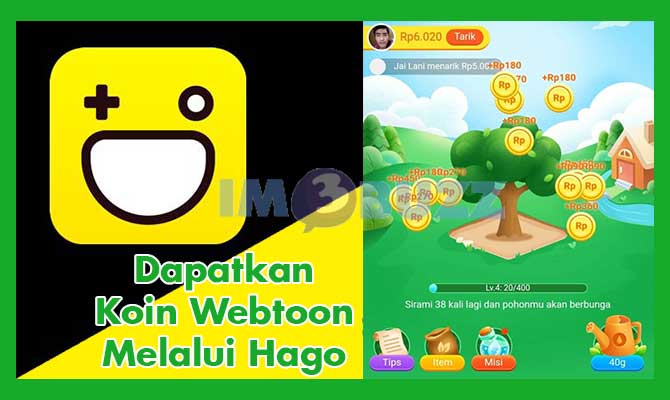 Dapatkan Koin Webtoon Melalui Hago