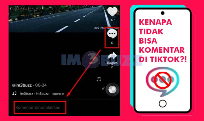 Penyebab Tidak Bisa Komentar di TikTok