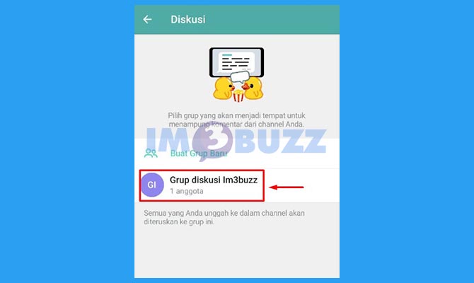 Pilih Grup Diskusi