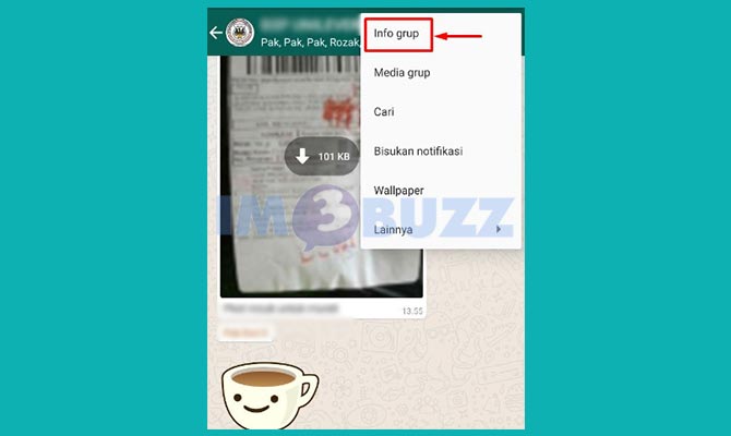 Pilih Info Grup Whatsapp