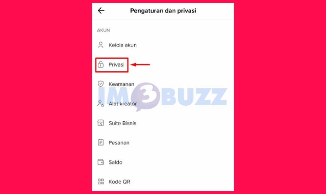 Pilih Privasi TikTok Untuk Menggunakan Filter Komentar