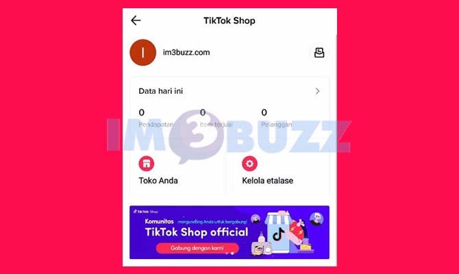 Selesai Daftar TikTok Shop