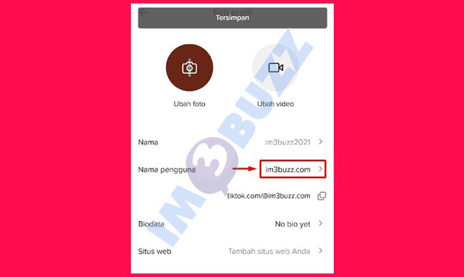 Selesai Mengganti Username TikTok