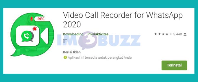 Aplikasi Perekam Telepon WA Otomatis - Whatsapp Recorder