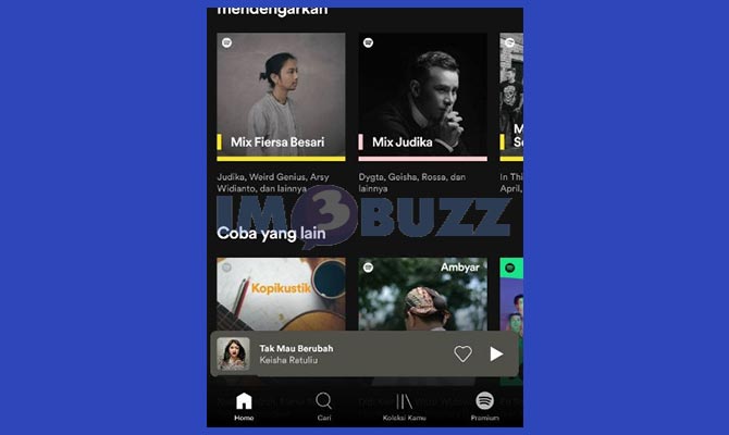 Buka Aplikasi Spotify Untuk Mengaktifkan Canvas