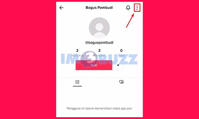 Buka Menu Lainnya Pada Profil