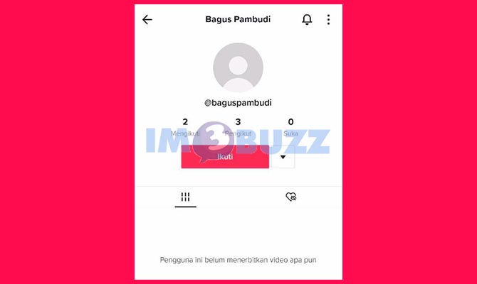 Buka Profil TikTok Target Report