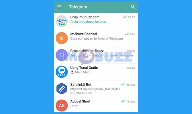 Buka Telegram Untuk Keluar Grup