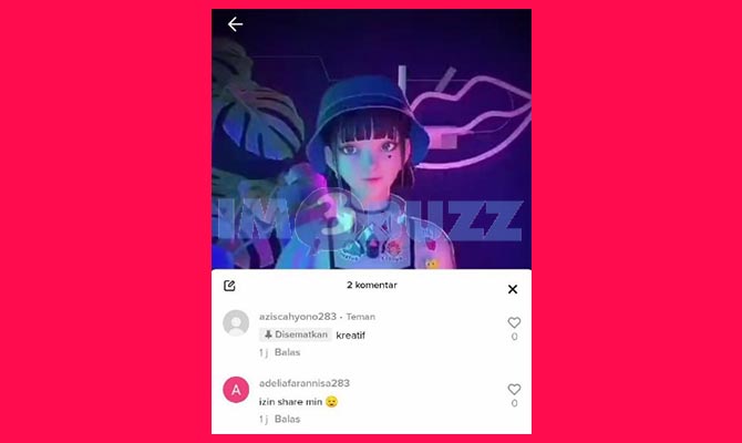 Cari Komentar TikTok Yang Disematkan